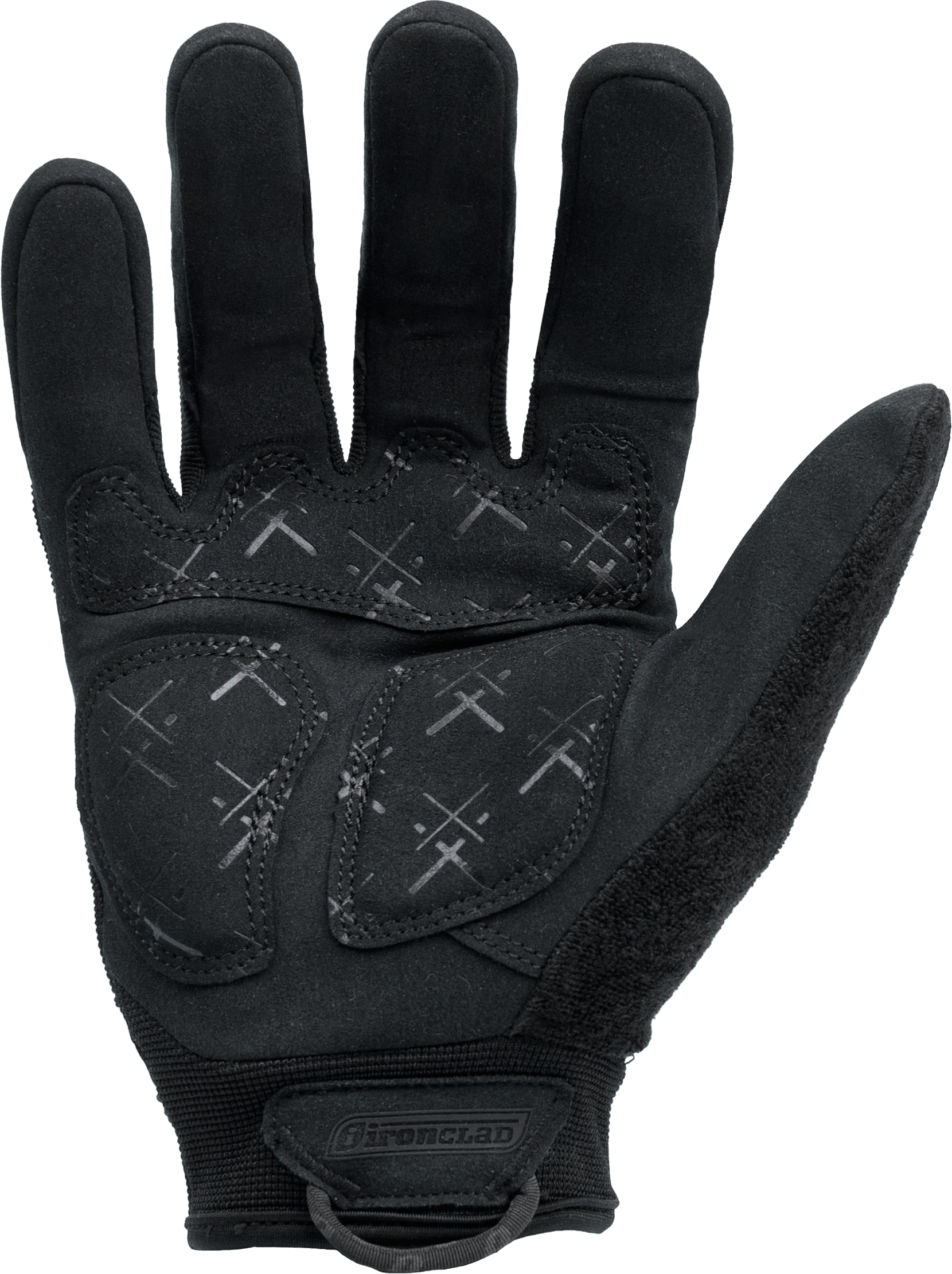 IronClad Impact Tactical Gloves with reinforced synthetic suede palm and impact protection.