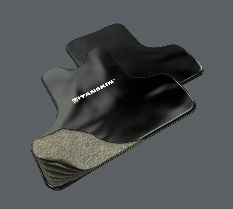 Engarde - TITANSKIN Anti-Stab Vest panels showing layered protective design.