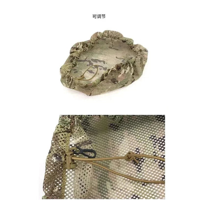 Agilite Mitznefet Helmet Mesh Cover for superior camouflage and helmet protection.
