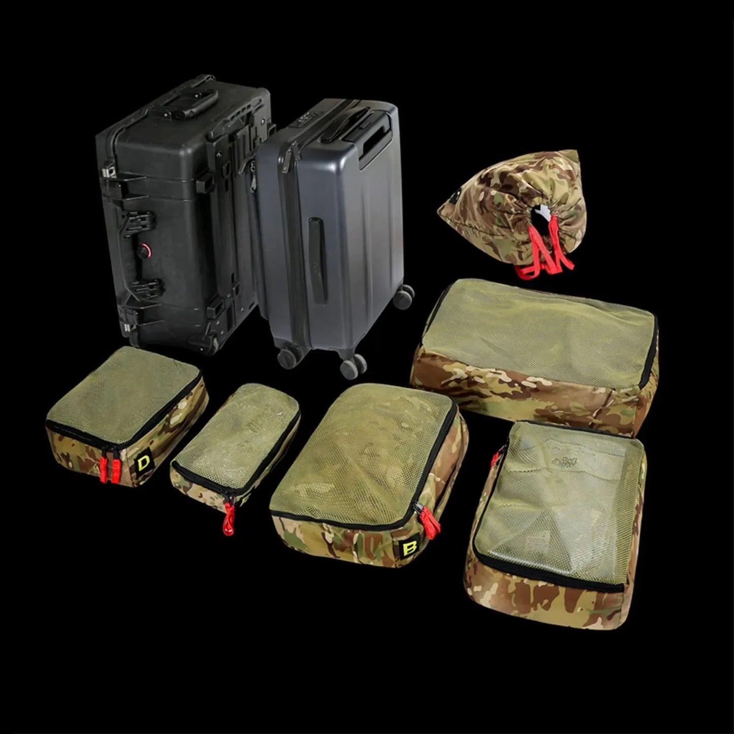 Tactical Luggage Organiser Bags JustGoodKit Tactical Luggage Organiser Bags Luggage Organiser Bags