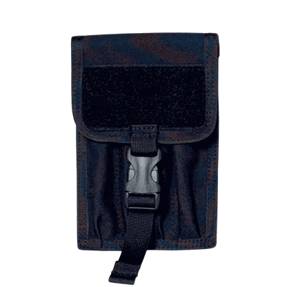 Pen pouch with MOLLE compatibility featuring rugged waterproof design.