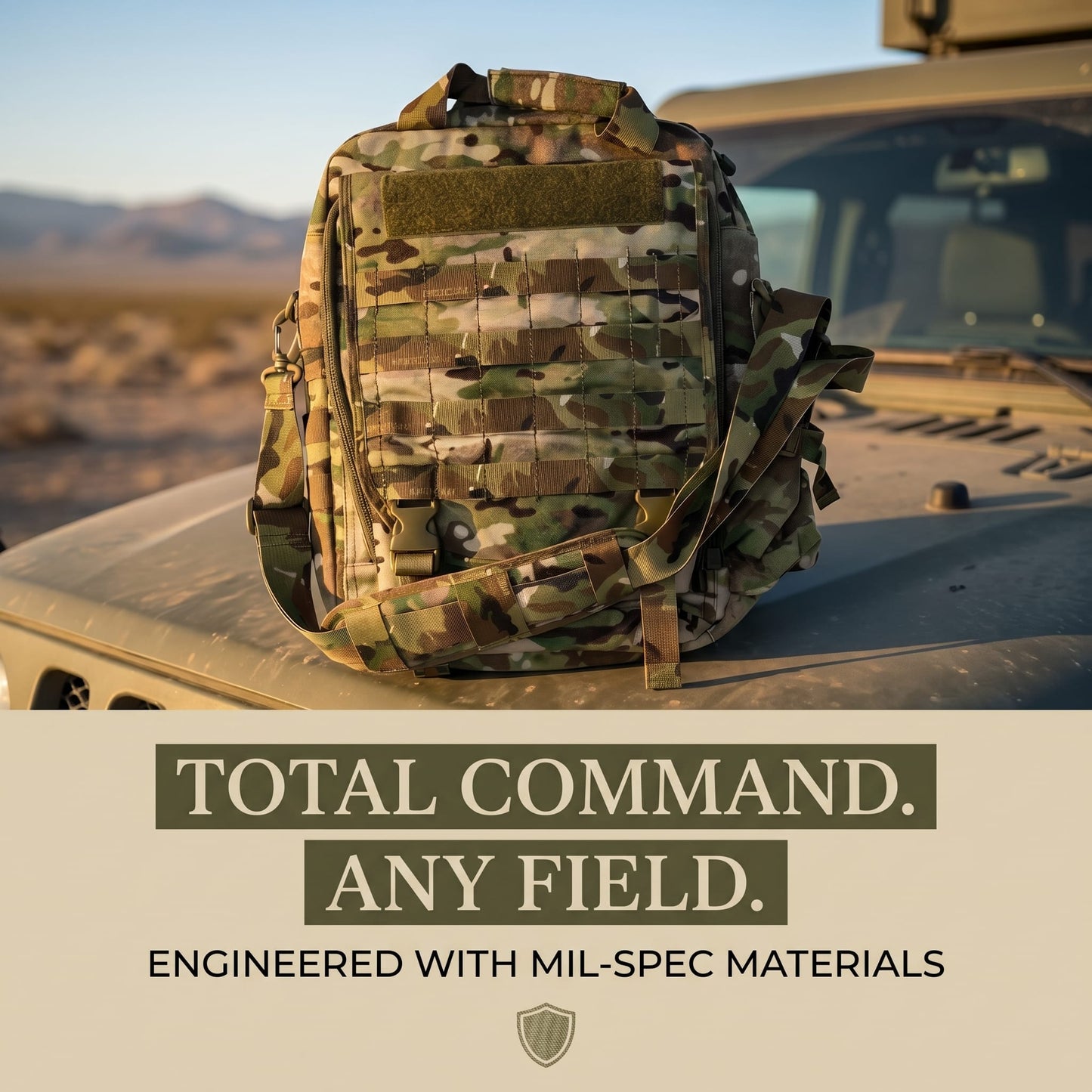 Command Bag — Rugged Field-to-Office Carry for Leaders and Operators