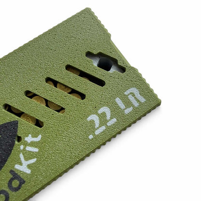 JustGoodKit Tactical Gear Accessories & Mods .22 3D Printed Range Round Box (ASA) — 65 Capacity