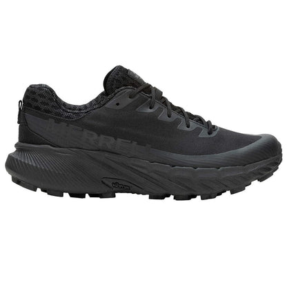 Merrell Tactical Agility Peak 5 GTX black tactical shoes with GORE-TEX, rugged design, and Vibram MegaGrip outsole.
