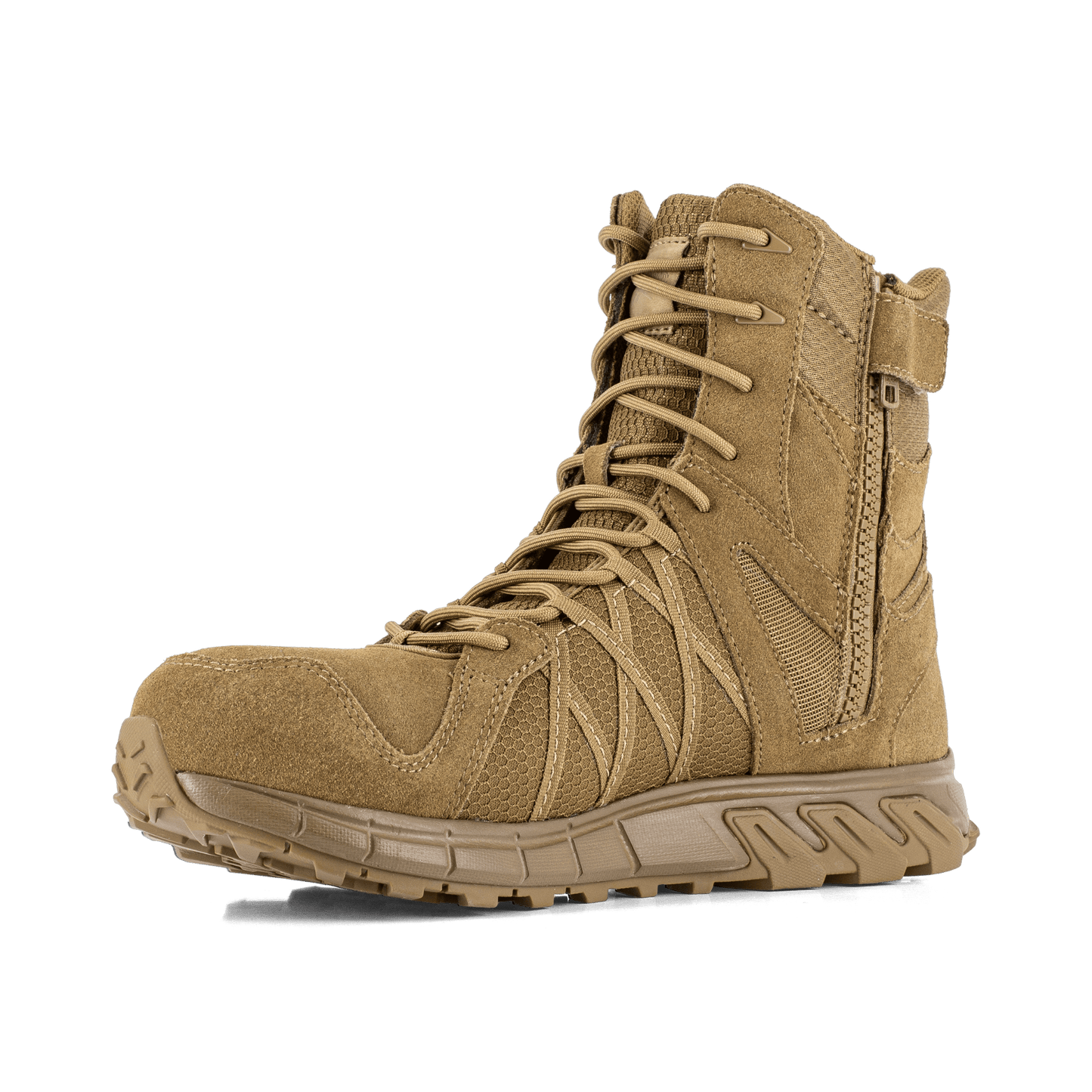 Reebok Trailgrip Tactical 8" Side-Zip Boot (RB3462) – Coyote