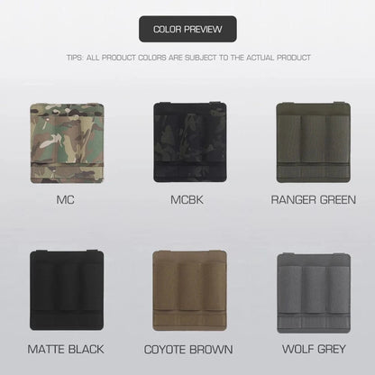 Tactical Cable Tie Holder Panel for Military and Law Enforcement