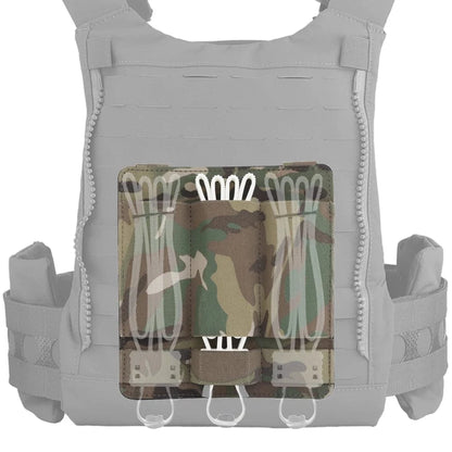 Tactical Cable Tie Holder Panel for Military and Law Enforcement