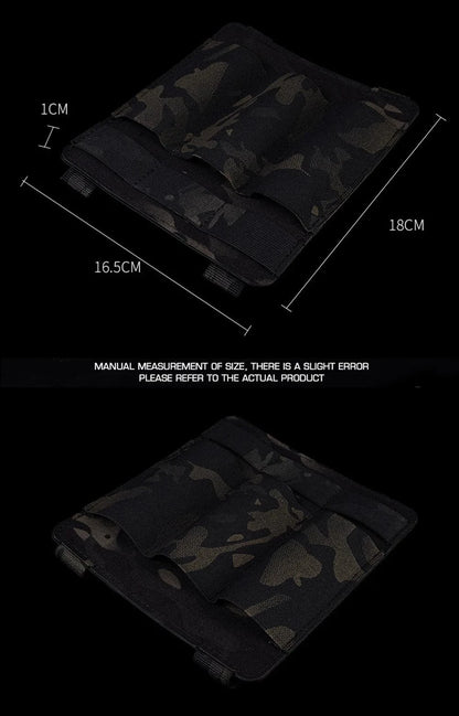 Tactical Cable Tie Holder Panel for Military and Law Enforcement