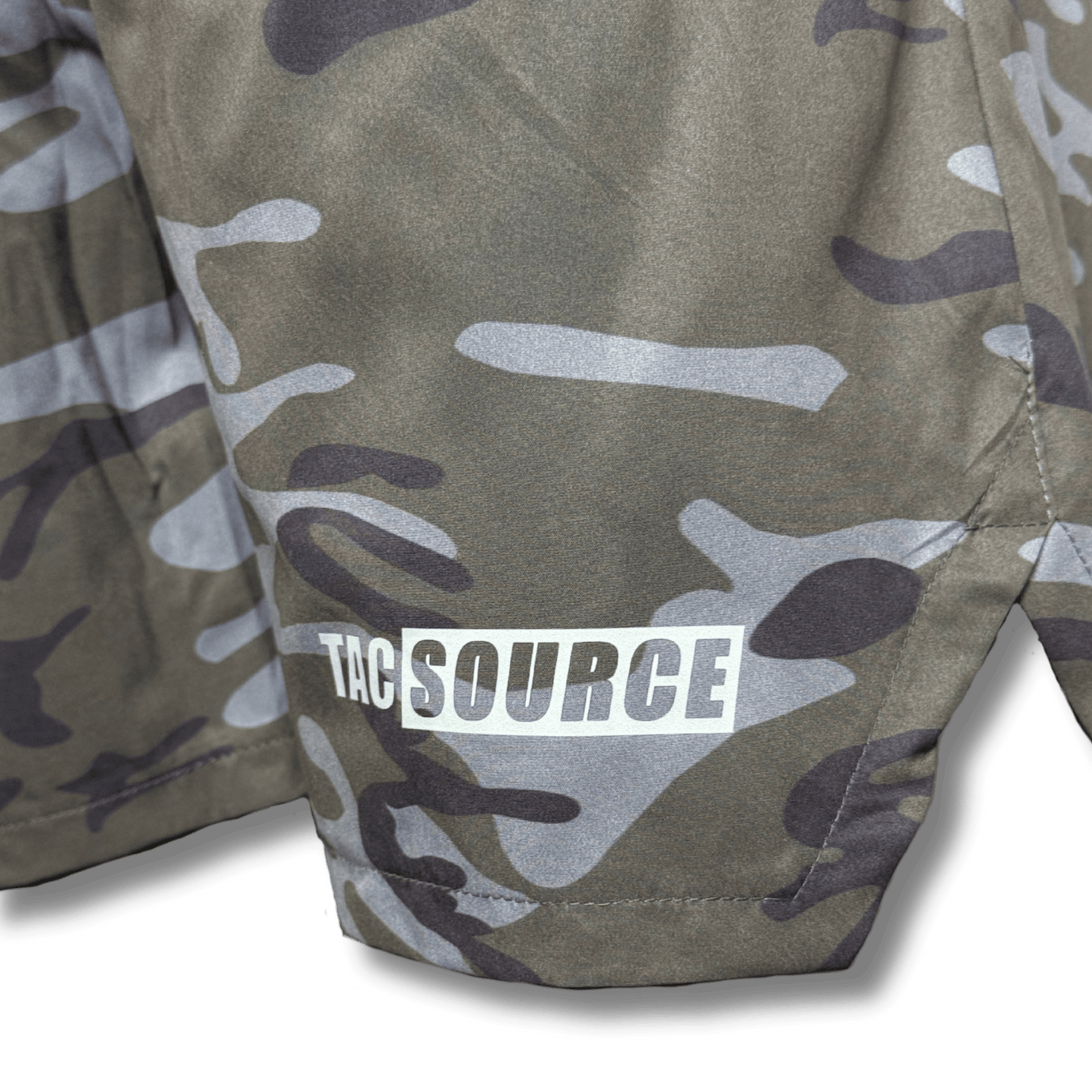 TacSource Active Train Shorts – Camo Tactical Performance Shorts