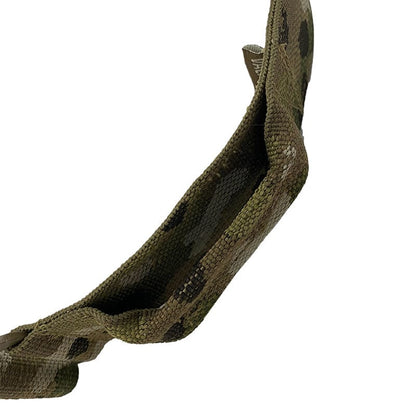 VALHALLA Rigger Belt in Multicam Jacquard webbing, tactical design for military and outdoor use.