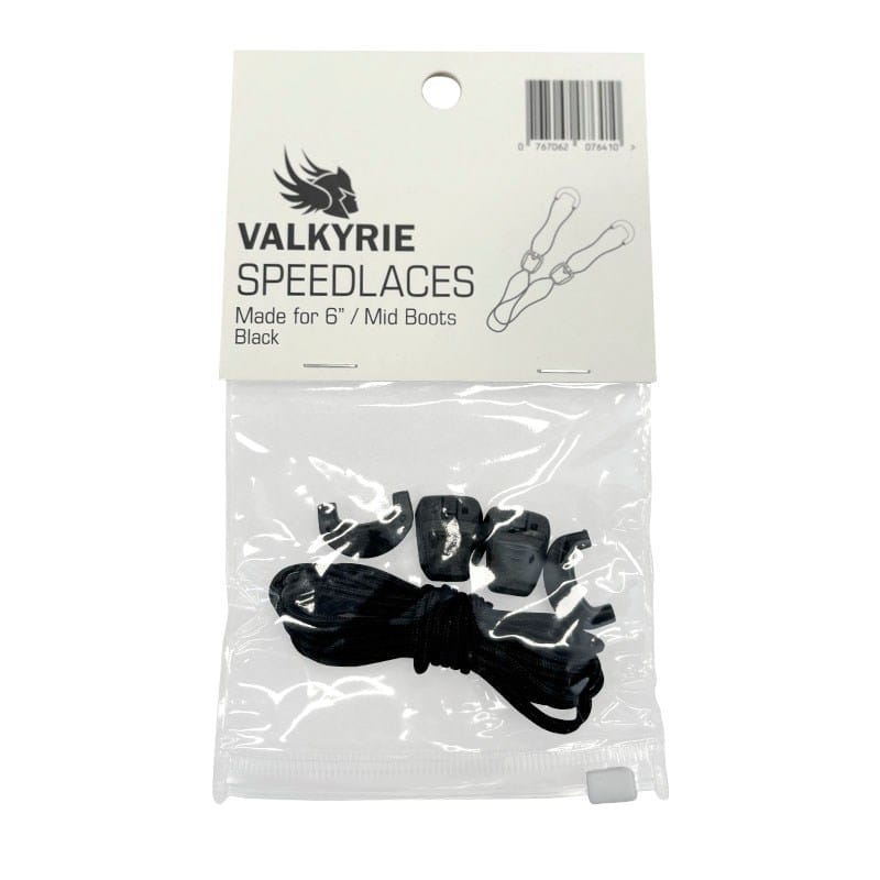 JustGoodKit Accessories Black / 6 Inch Valkyrie Speed Laces