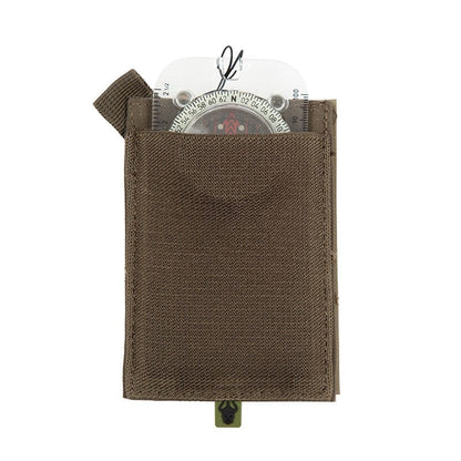 VALHALLA Modular Compass Holder with tactical Velcro-backed design.