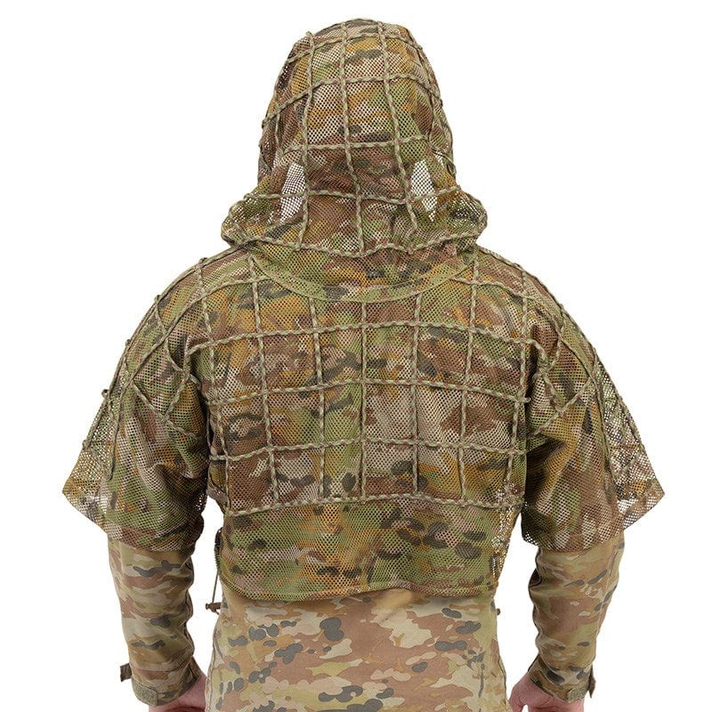 ProtacAustralia Tactical & Outdoor Apparel AU Multi-Terrain Short VALHALLA Tactical Concealment Ghillie Suit – Lightweight Mesh Camouflage