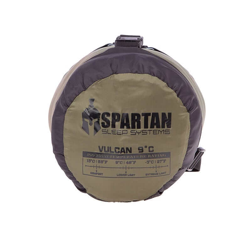 Spartan Vulcan — Summer-Weight Synthetic Sleeping Bag (Olive Drab)