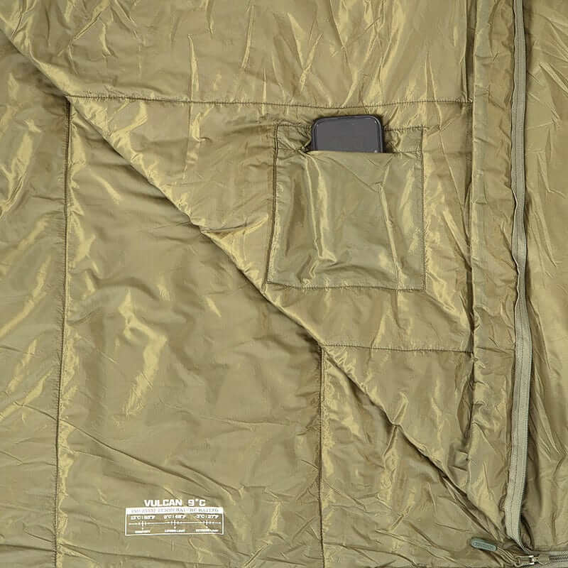 Spartan Vulcan — Summer-Weight Synthetic Sleeping Bag (Olive Drab)