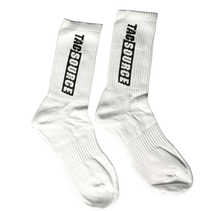 TacSource White / Medium (8-11) TacSource - Legacy Performance Socks