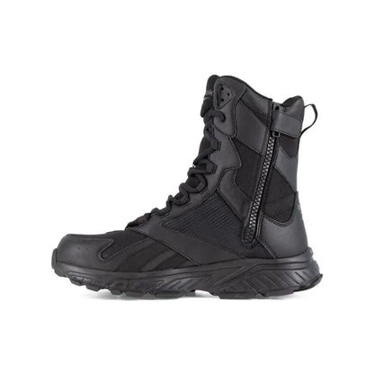 Men's 8-inch black trail running boot