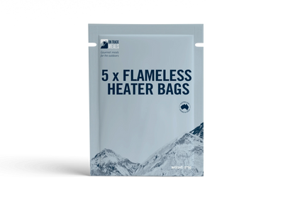 Flameless heater bag for outdoor meal heating - best hiking stove alternative.