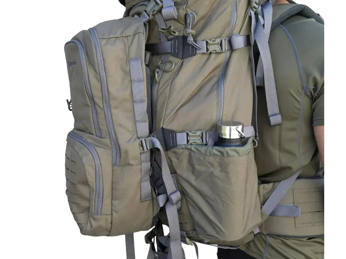 Manitoba Expedition 75L+ Carbon Frame Pack (Olive)