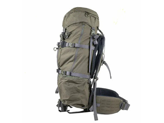Manitoba Expedition 75L+ Carbon Frame Pack (Olive)