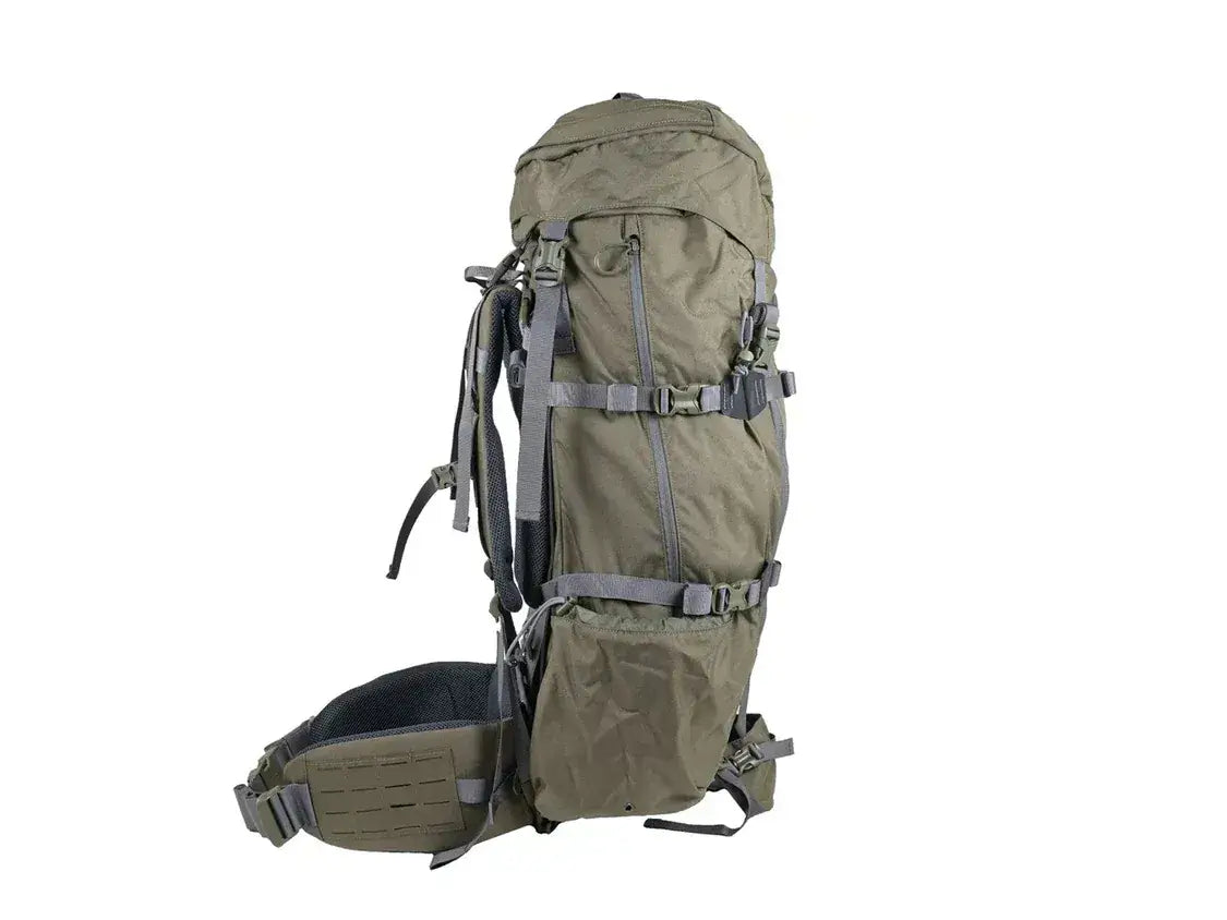 Manitoba Expedition 75L+ Carbon Frame Pack (Olive)