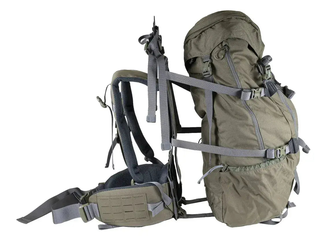 Manitoba Expedition 75L+ Carbon Frame Pack (Olive)