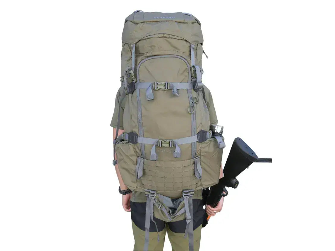 Manitoba Expedition 75L+ Carbon Frame Pack (Olive)