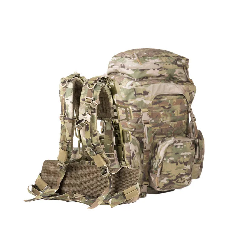 RECON PACK WITH ADJUSTABLE FRAME AND PAD SET JustGoodKit RECON PACK WITH ADJUSTABLE FRAME AND PAD SET Backpack