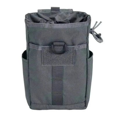 Folding Dump Drop Pouch made from durable nylon, MOLLE compatible for hunting.
