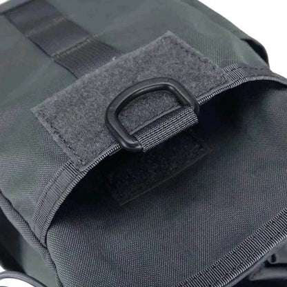 Folding Dump Drop Pouch made from durable nylon, MOLLE compatible, available in multiple colors.