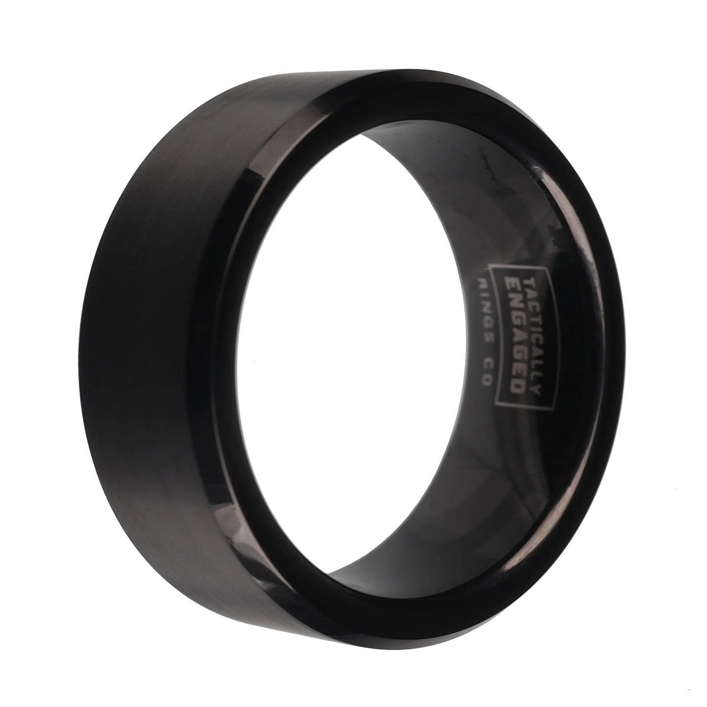 JustGoodKit, Beveled - Tungsten Ring