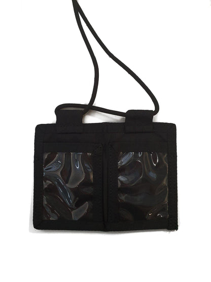 TacSource - ID Holder with clear window and detachable lanyard.