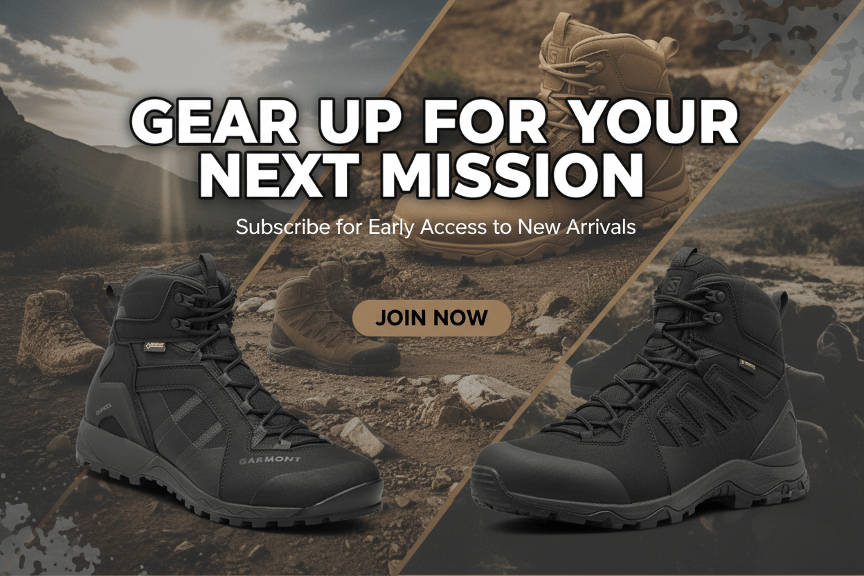 Tactical Boots Banner