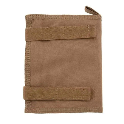 Coyote brown map case by Valhalla, made from water-resistant 500D Cordura.
