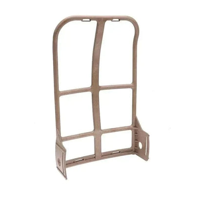 Durable ALICE Backpack Frame in coyote brown made from lightweight Zytel polymer fiber.