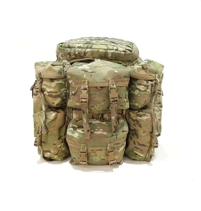 ALICE Pack by Valhalla in Australian MultiCam with multiple pouches and a 90-litre capacity.