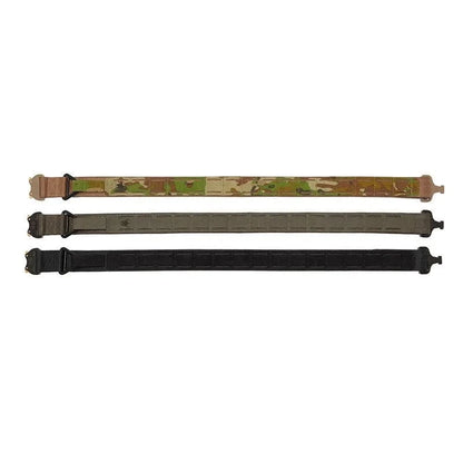 Valhalla ECS Tactical Battle Belt in assorted colors, featuring MOLLE system and Austri Alpin Cobra Buckle.