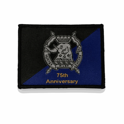 75th Anniversary Hunter River Lances Patch with Velcro Back