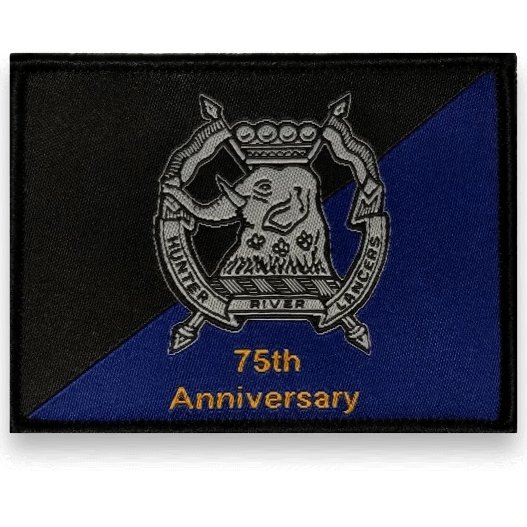 12/16 Hunter River Lances 75th Anniversary Patch | JustGoodKit