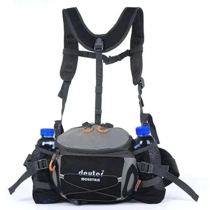 AdaptiPack Nylon Outdoor Companion for hiking and travel, featuring multiple compartments and adjustable straps.