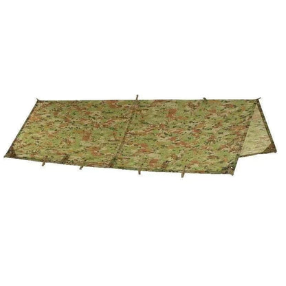 Camouflage camping tarp, waterproof tactical shelter in Australian Compatible Camouflage (ACC).