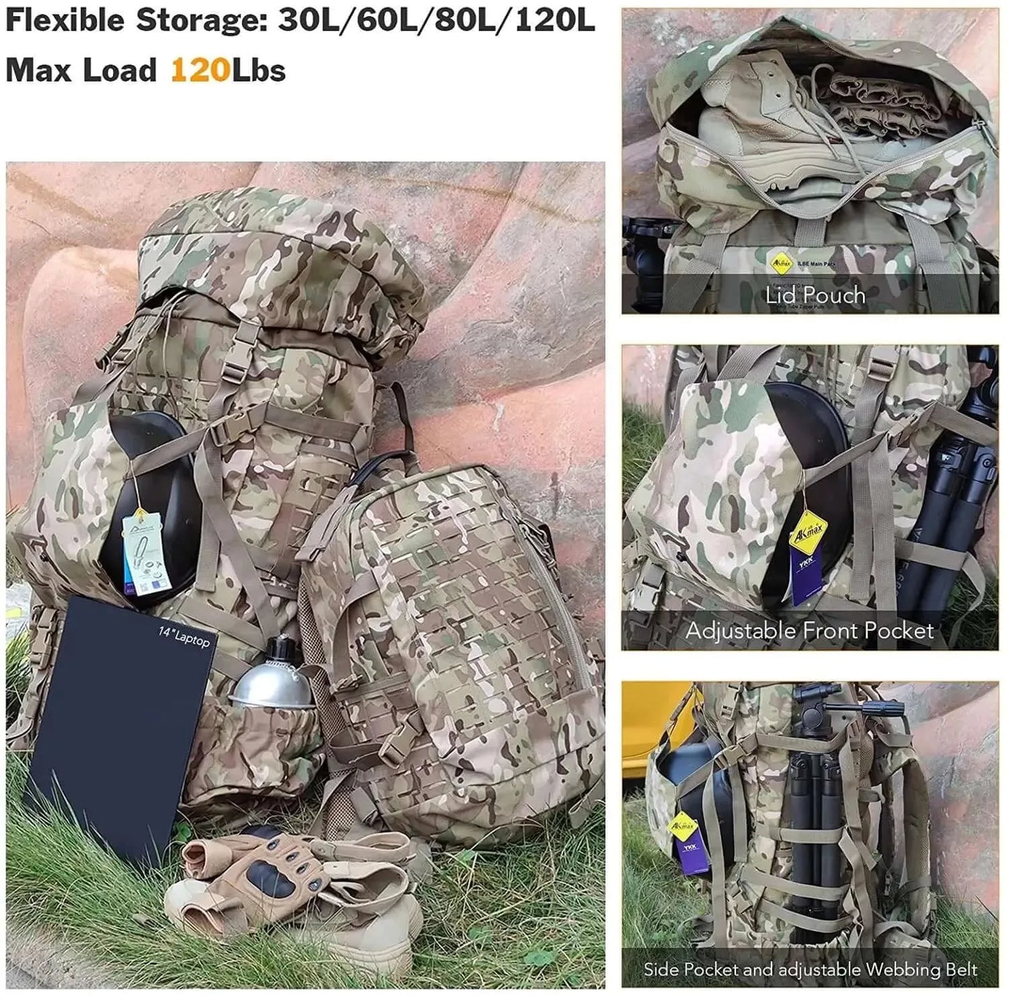 Long Range Tactical Backpack