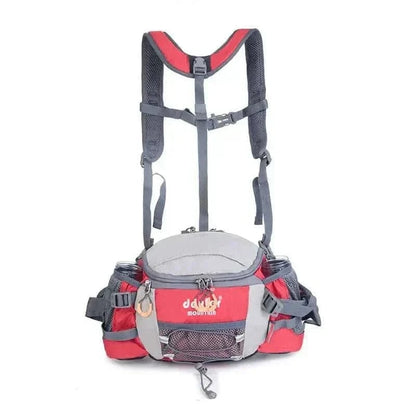 AdaptiPack Nylon Outdoor Companion with adjustable straps and multiple compartments for travel and adventure.