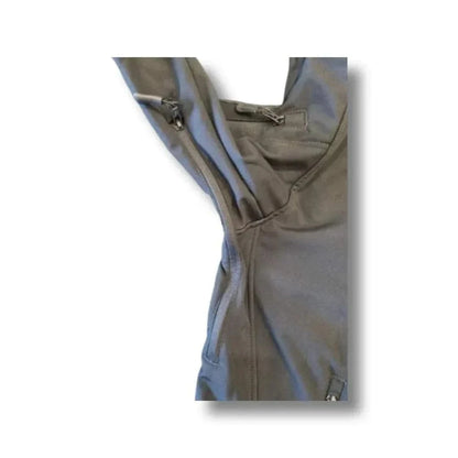 Tactical Softshell Jacket by Valhalla with underarm vents and YKK zippers.