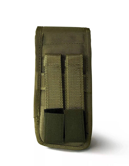 Modular Utility Pouch for everyday carry, outdoor adventure, durable 1000D nylon, MOLLE compatible, Velcro closure.