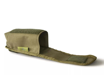 Modular Utility Pouch with Velcro lid, made of durable 1000D nylon for outdoor and everyday use.