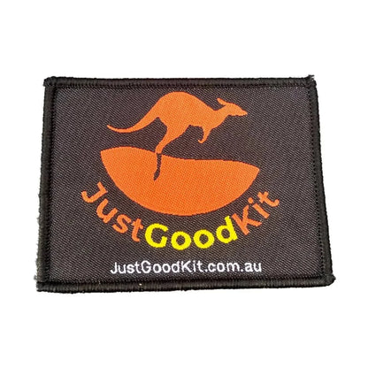 JustGoodKit Morale Patch with kangaroo design and Velcro hook.