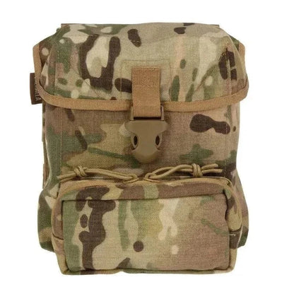 Valhalla MOLLE Minimi Pouch in Australian MultiCam pattern with secure horseshoe and Velcro closure.