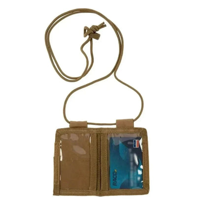 ID Holder by Valhalla with PVC windows and nylon strap.