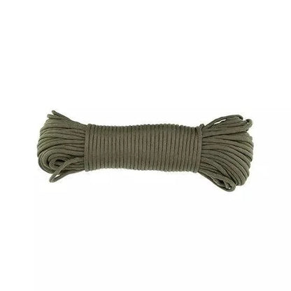 Paracord for survival and camping, 550 nylon, 30m length.